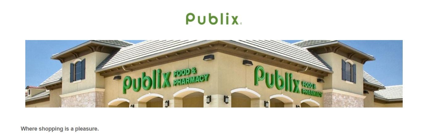 publix supermarkets where shopping is a pleasure